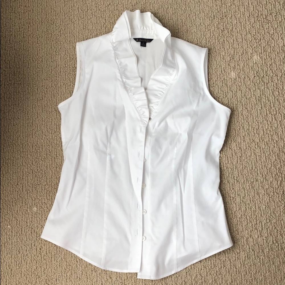 White Brooks Brothers top
